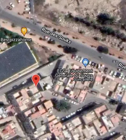 Appartement meublé près du grand souk Elhad Agadir Extérieur photo